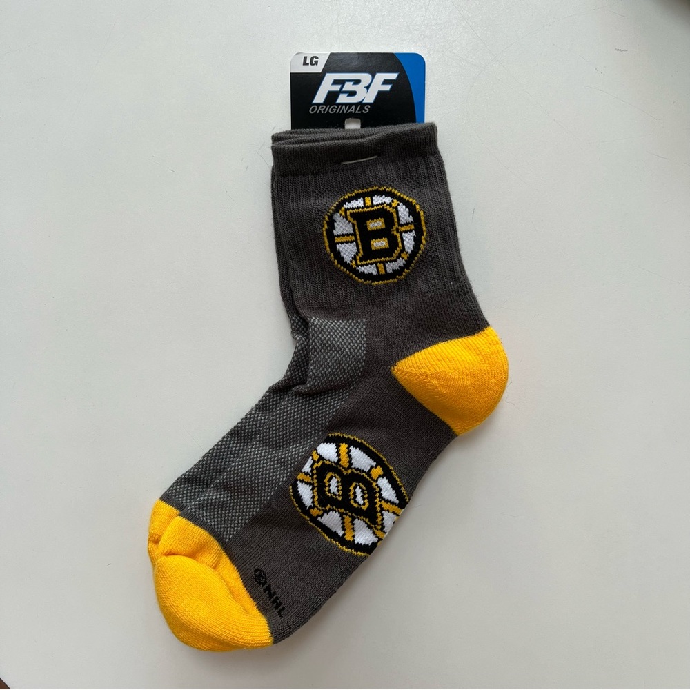 FBF Bruins Socks Large